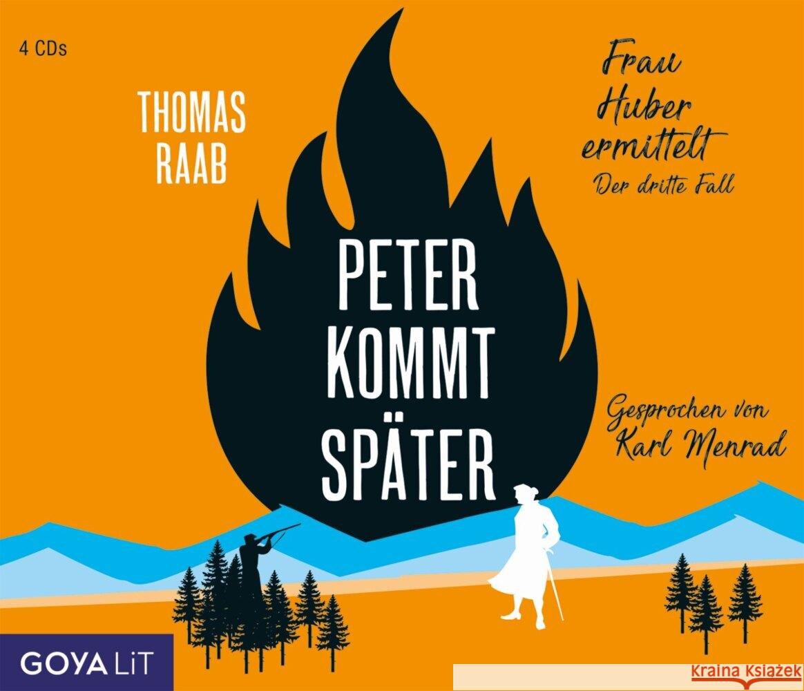 Peter kommt später. Frau Huber ermittelt. Der dritte Fall, 1 Audio-CD, MP3 Raab, Thomas 9783833744150 Jumbo Neue Medien - książka