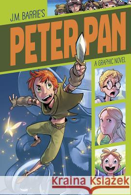 Peter Pan: A Graphic Novel Barrie, James Matthew 9781496503800 Stone Arch Books - książka