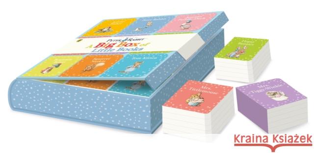 Peter Rabbit: A Big Box of Little Books Beatrix Potter 9780723296645 Penguin Random House Children's UK - książka