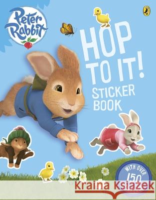 Peter Rabbit Animation: Hop to It! Sticker Book  Puffin 9780723295372 FREDERICK WARNE - książka