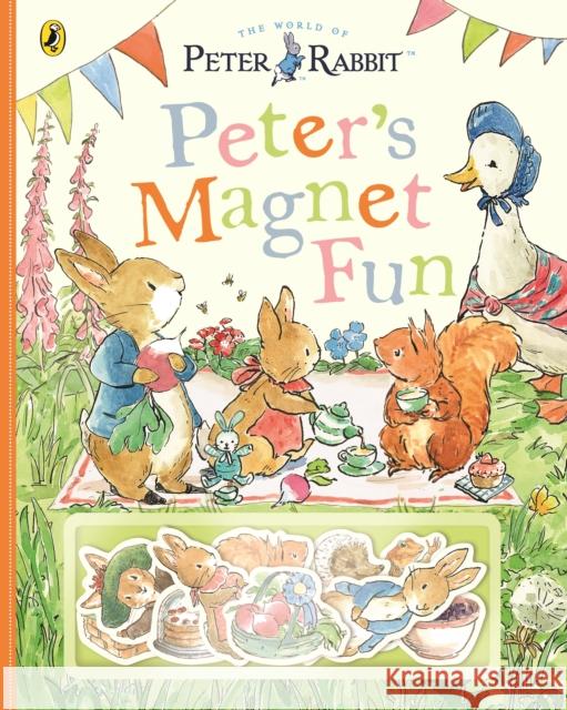 Peter Rabbit: Peter's Magnet Fun Beatrix Potter 9780241615720 Penguin Random House Children's UK - książka
