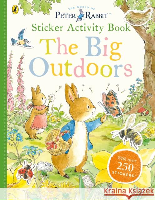 Peter Rabbit The Big Outdoors Sticker Activity Book  PUFFIN 9780241522202 PUFFIN - książka