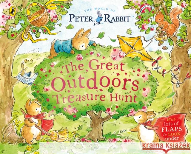 Peter Rabbit: The Great Outdoors Treasure Hunt: A Lift-the-Flap Storybook Beatrix Potter 9780241648247 Penguin Random House Children's UK - książka