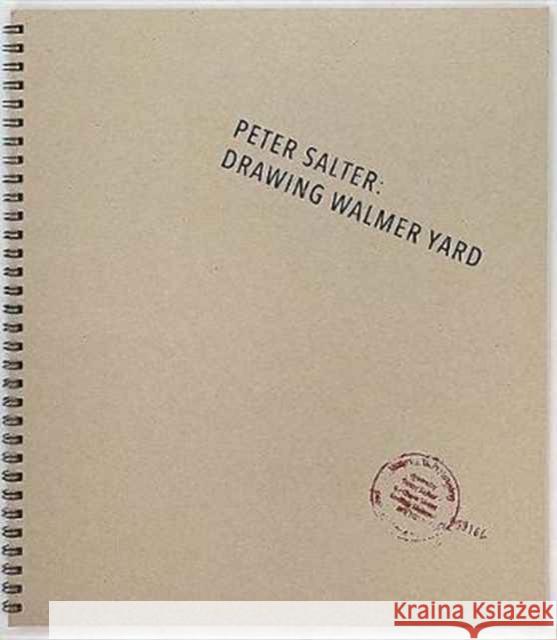 Peter Salter: Drawing Walmer Yard SALTER,PETER 9781901192445  - książka