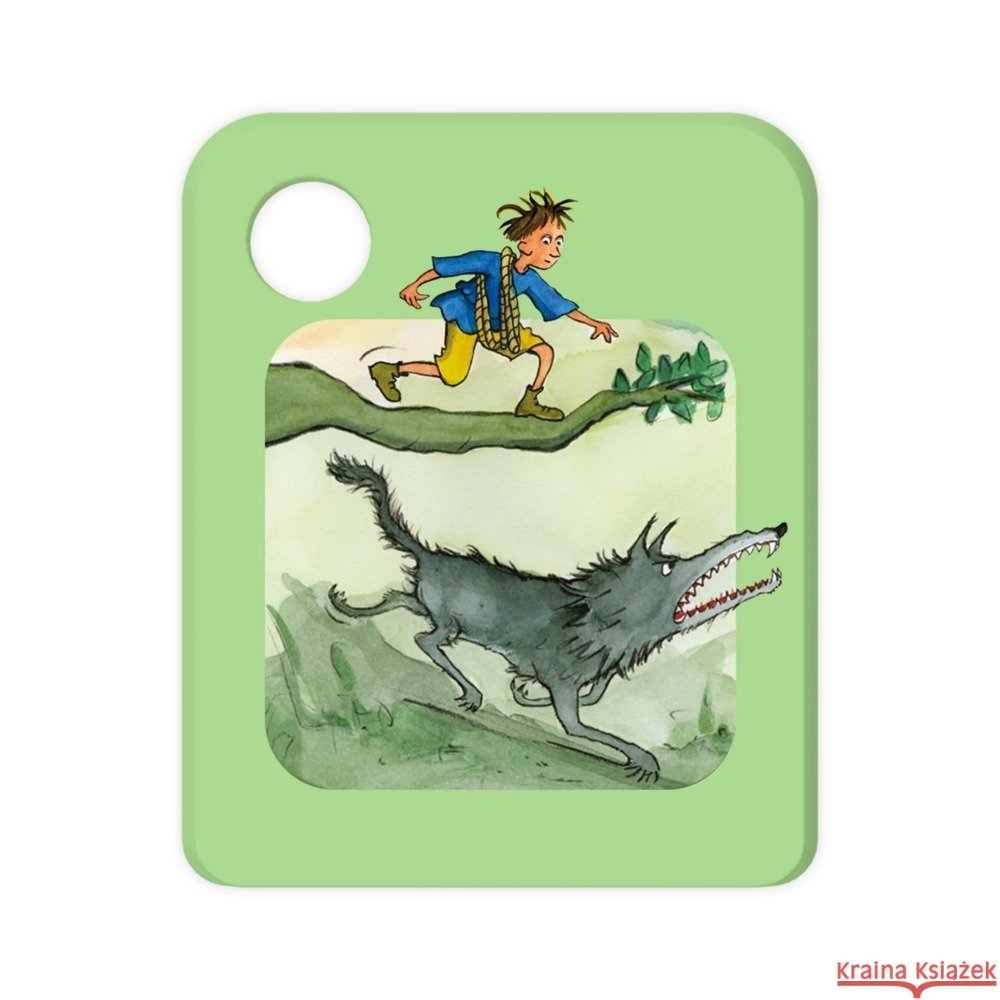 Peter und der Wolf, 1 Galakto Token  4068546003714 Galakto - książka