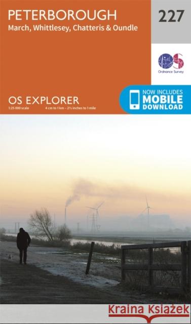 Peterborough Ordnance Survey 9780319244203 Ordnance Survey - książka