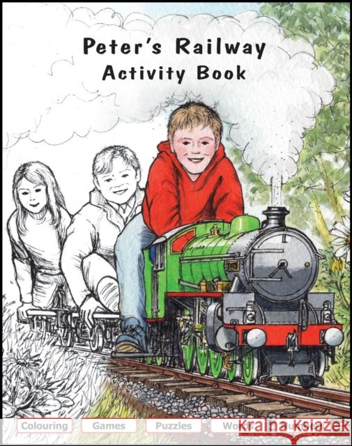 Peter's Railway Activity Book Christopher G. C. Vine 9781908897312 Christopher Vine - książka