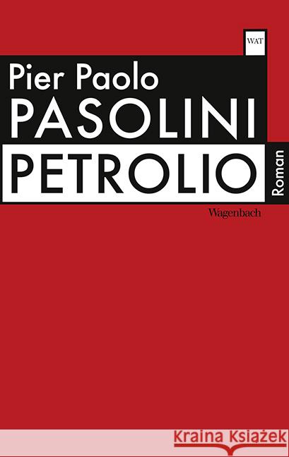 Petrolio : Roman Pasolini, Pier P. 9783803127426 Wagenbach - książka