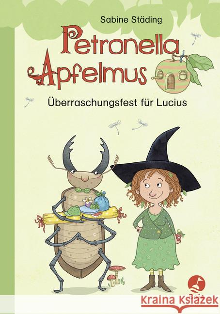 Petronella Apfelmus - Überraschungsfest für Lucius Städing, Sabine 9783414824752 Boje Verlag - książka