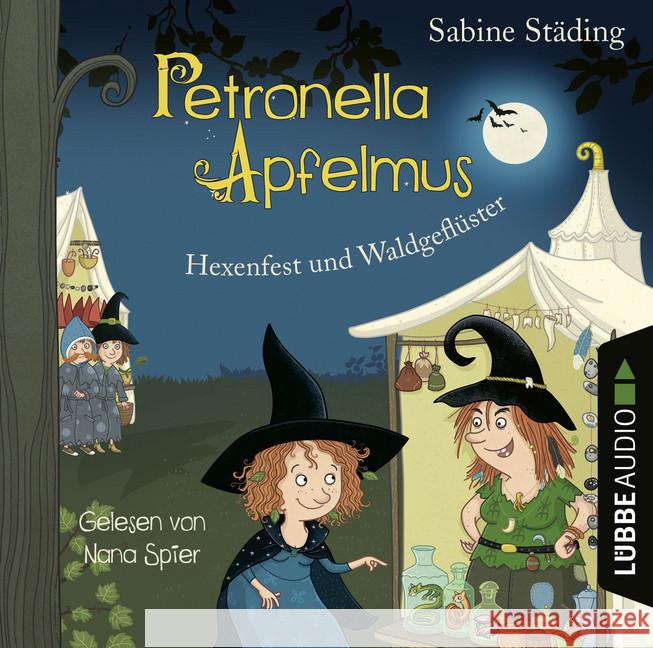 Petronella Apfelmus - Hexenfest und Waldgeflüster, 2 Audio-CDs : Teil 7. , Lesung. CD Standard Audio Format. Gekürzte Ausgabe Städing, Sabine 9783785780169 Bastei Lübbe - książka