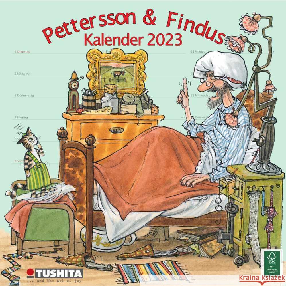 Pettersson & Findus 2023  9783959291798 Tushita - książka