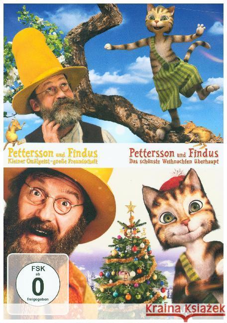 Pettersson und Findus 1 & 2, 2 DVD  4013575704552 LEONINE Distribution - książka