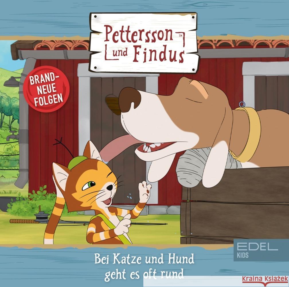 Pettersson und Findus - Bei Katze und Hund geht es oft rund, 1 Audio-CD  4029759172017 Edel Music & Entertainment CD / DVD - książka
