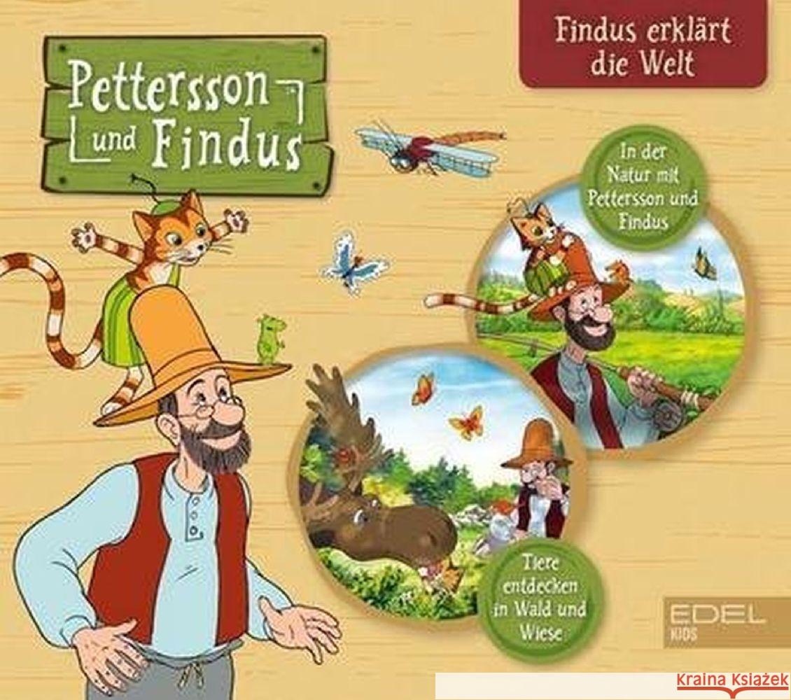 Pettersson und Findus - Findus erklärt die Welt, 2 Audio-CD  4029759152293 Edel Music & Entertainment CD / DVD - książka