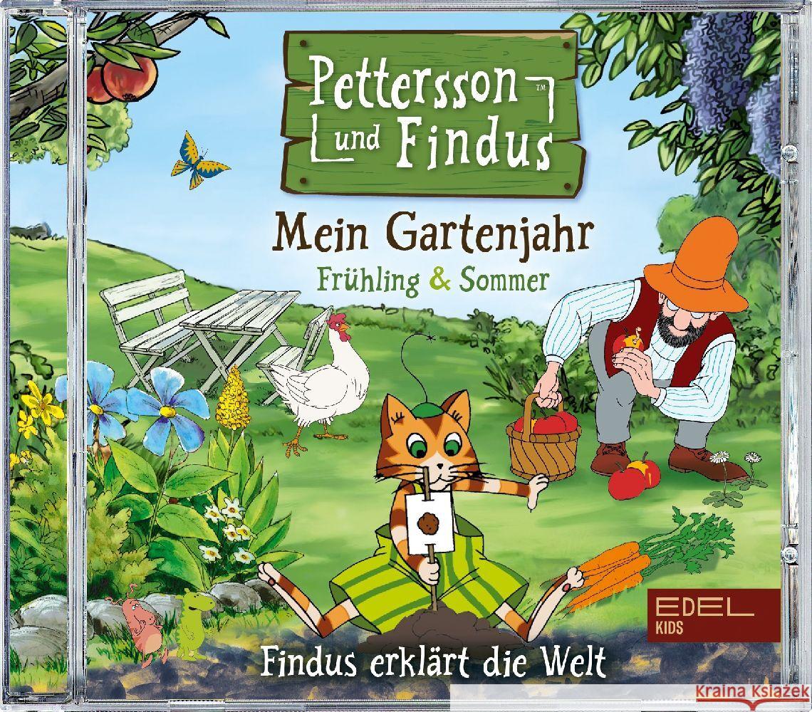 Pettersson und Findus - Findus erklärt die Welt: Mein Gartenjahr, Frühling & Sommer, 1 Audio-CD  4029759178378 Edel Music & Entertainment CD / DVD - książka