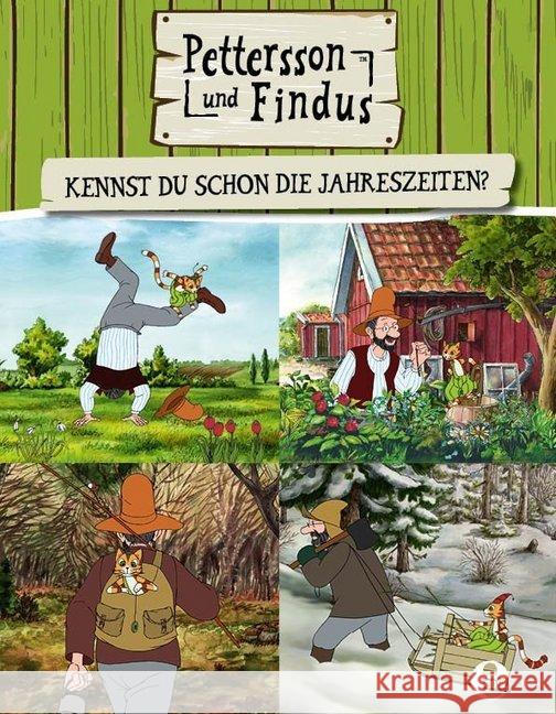 Pettersson und Findus - Kennst du schon die Jahreszeiten? Nordqvist, Sven 9783961290062 Edel Germany - książka