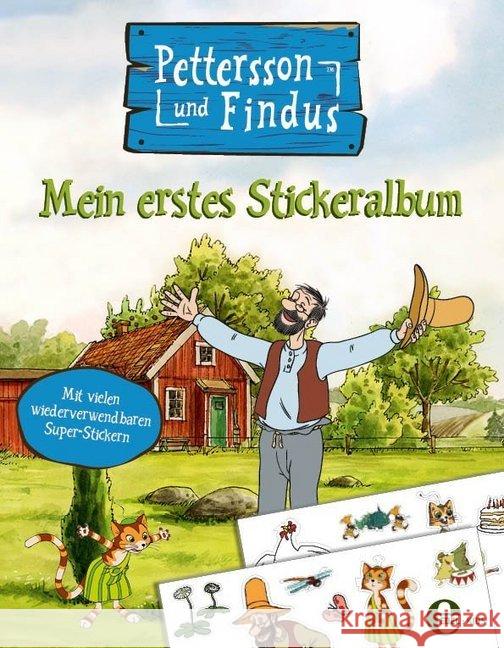 Pettersson und Findus - Mein erstes Stickeralbum : Mit vielen verwendbaren Super-Stickern Nordqvist, Sven 9783961290123 Edel Germany - książka