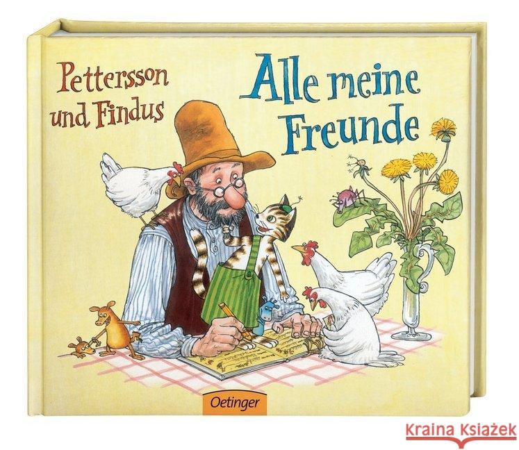 Pettersson und Findus. Alle meine Freunde : Das Freundebuch  4260512180393 Oetinger - książka