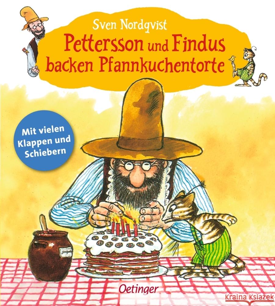 Pettersson und Findus backen Pfannkuchentorte Nordqvist, Sven 9783751206518 Oetinger - książka