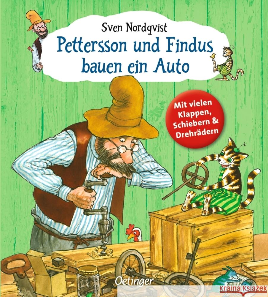 Pettersson und Findus bauen ein Auto Nordqvist, Sven 9783789115141 Verlag Friedrich Oetinger GmbH - książka