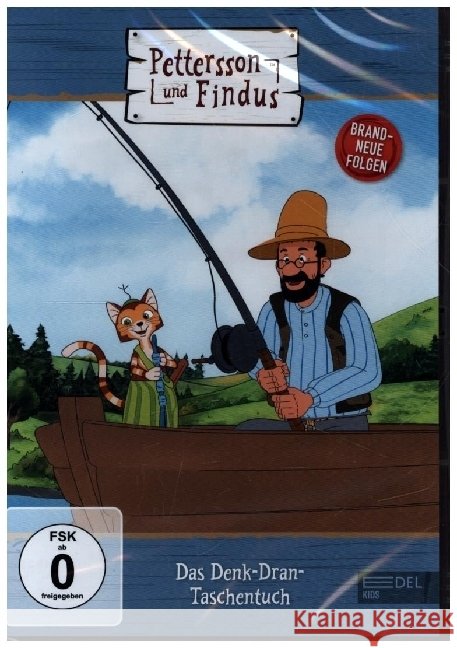 Pettersson und Findus - Das Denk-Daran-Taschentuch, 1 DVD Nordqvist, Sven 4029759172079 Edel Music & Entertainment CD / DVD - książka