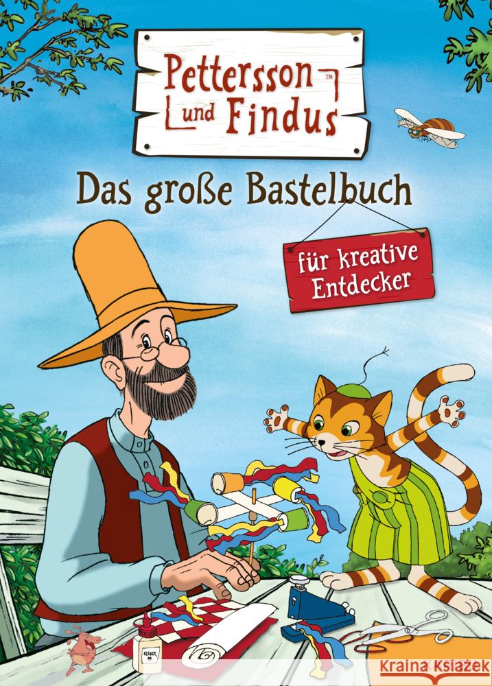 Pettersson und Findus: Das große Bastelbuch für kreative Entdecker Nordqvist, Sven 9783961294732 Karibu - książka