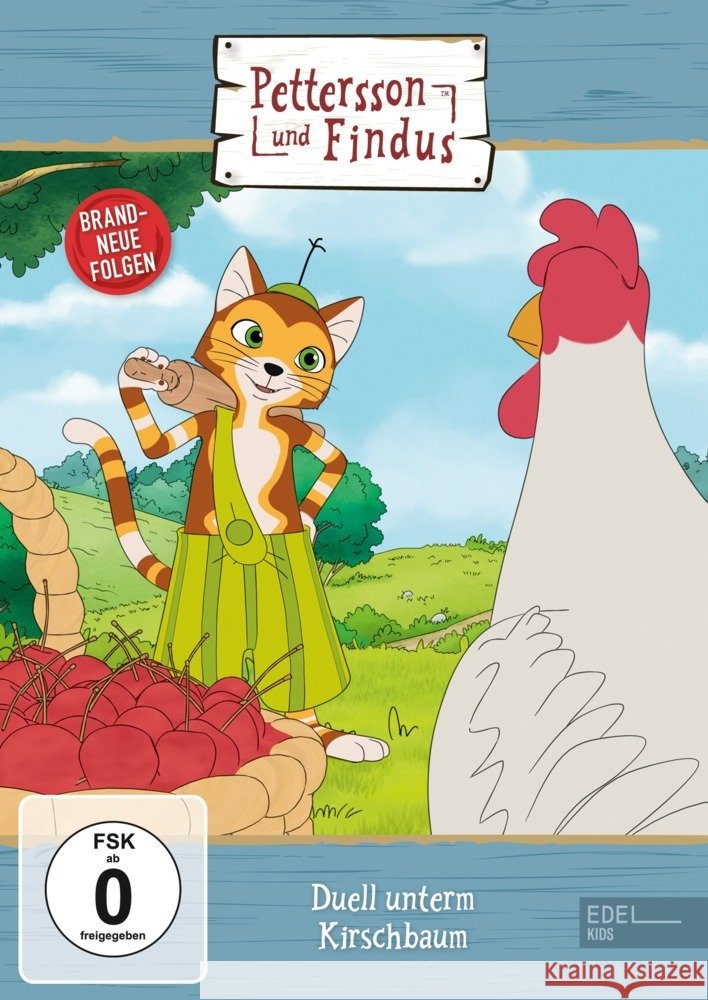 Pettersson und Findus - Duell unterm Kirschbaum, 1 DVD  4029759169239 Edel Music & Entertainment CD / DVD - książka