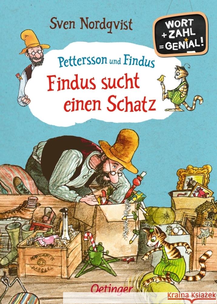 Pettersson und Findus. Findus sucht einen Schatz Nordqvist, Sven 9783751202992 Oetinger - książka