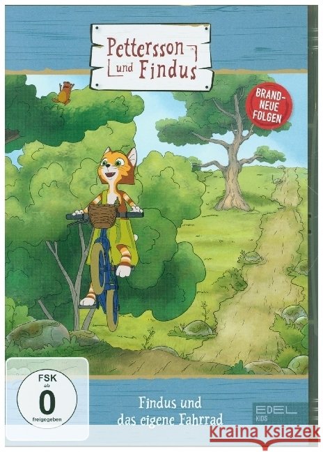 Pettersson und Findus - Findus und das eigene Fahrrad, 1 DVD  4029759161509 Edel Music & Entertainment CD / DVD - książka