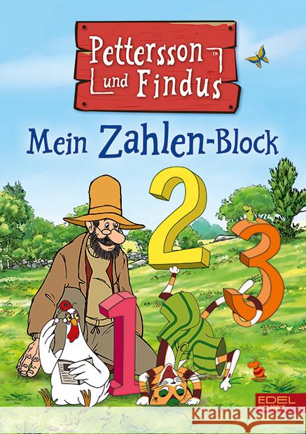 Pettersson und Findus: Mein Zahlen-Block Nordqvist, Sven, Korda, Steffi 9783961291953 Edel Kids Books - ein Verlag der Edel Verlags - książka