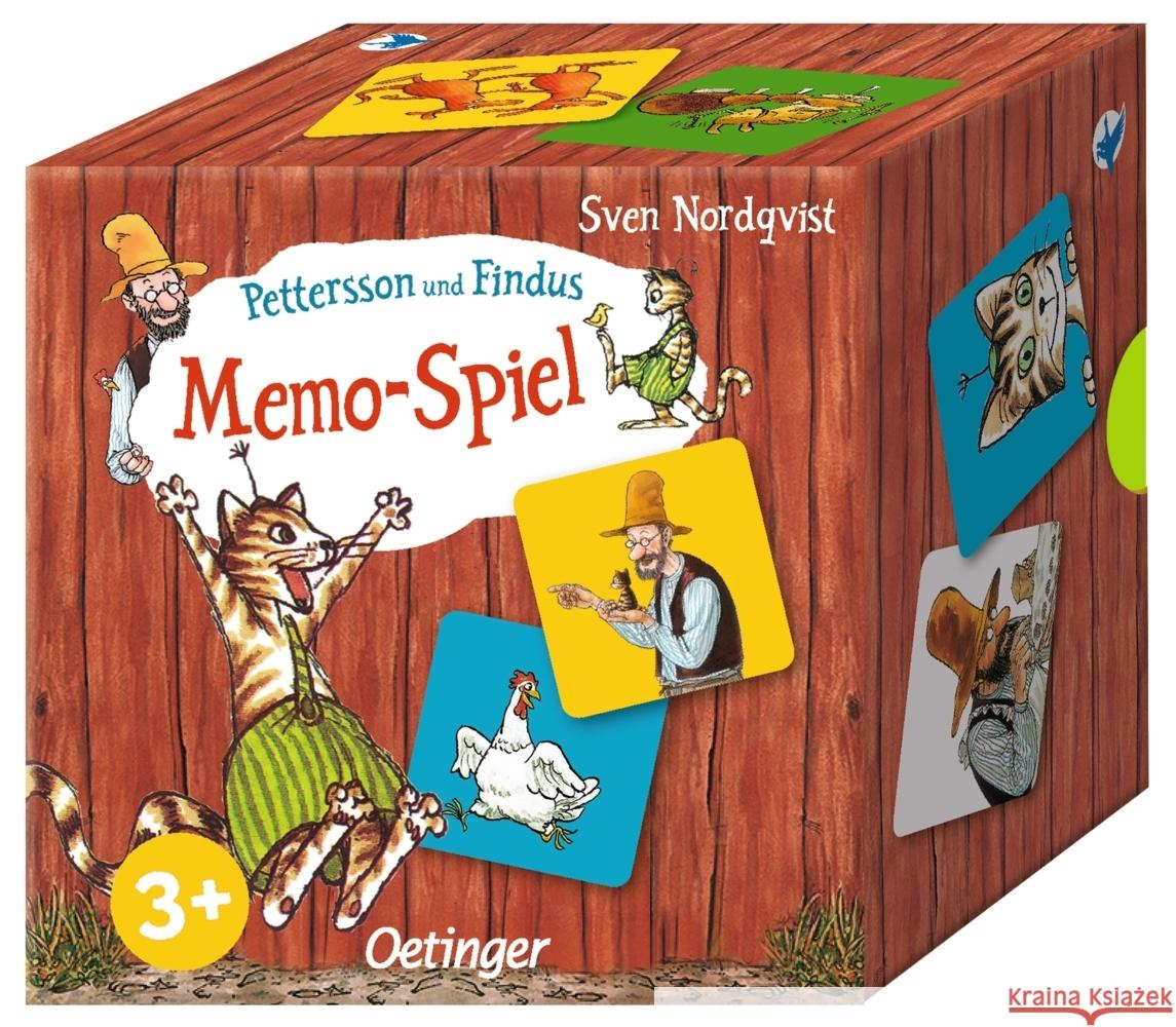 Pettersson und Findus. Memo-Spiel Nordqvist, Sven 4260512187354 Oetinger - książka