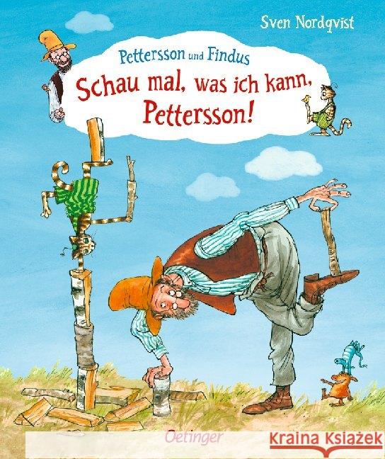 Pettersson und Findus: Schau mal, was ich kann, Pettersson! Nordqvist, Sven 9783789112959 Oetinger - książka