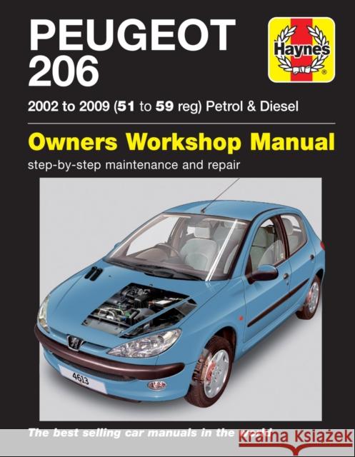 Peugeot 206 02-06 Haynes Publishing 9780857339089 Haynes Publishing Group - książka