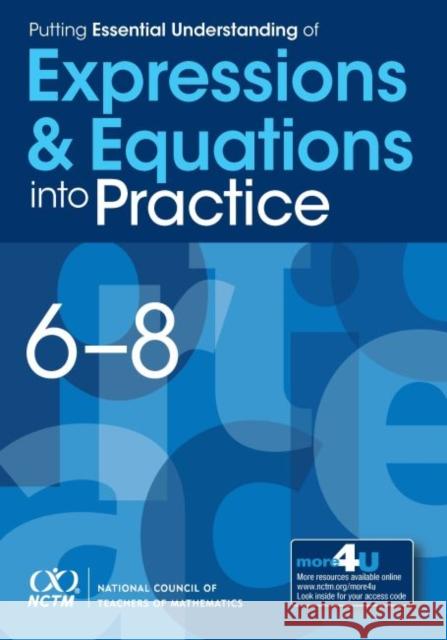PEUIP: Expressions and Equations, 6-8 Zandra De Araujo Barbara J. Dougherty Fay Zenigami 9780873537353 National Council of Teachers of Mathematics,U - książka