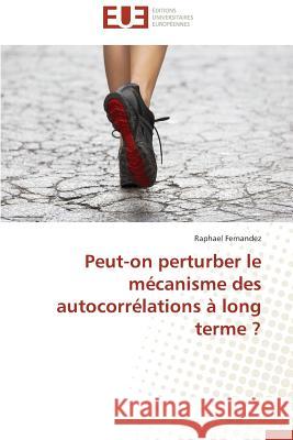 Peut-On Perturber Le Mécanisme Des Autocorrélations À Long Terme ? Fernandez-R 9783841742056 Editions Universitaires Europeennes - książka