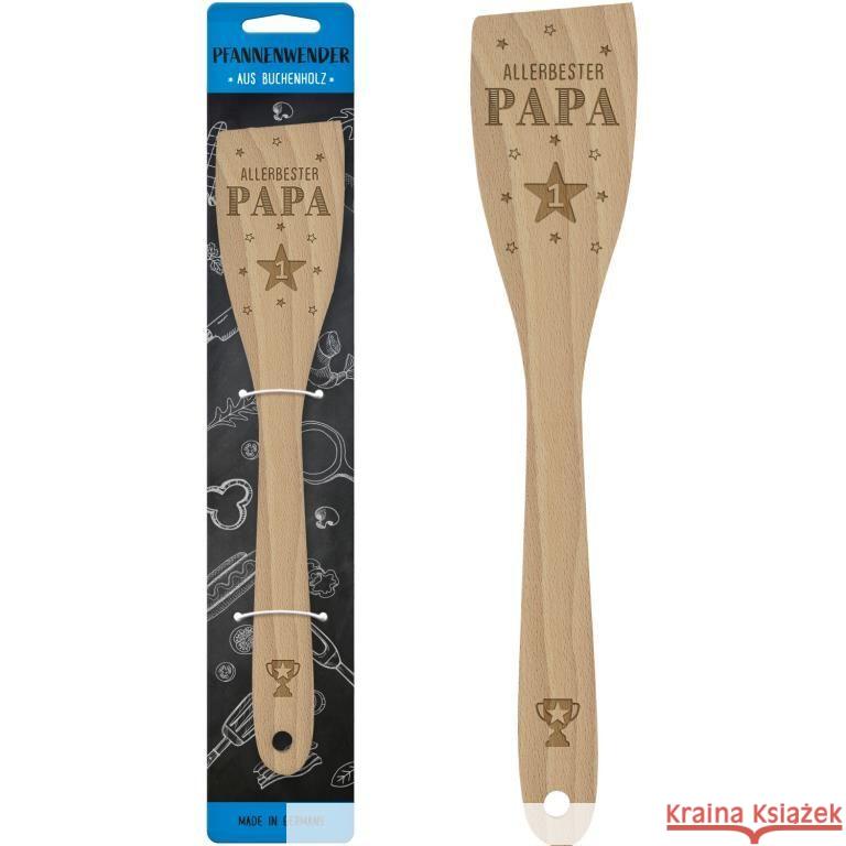 Pfannenwender Motiv Papa  4036018488086 sheepworld - książka