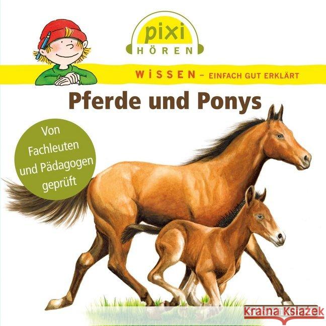 Pferde und Ponys, 1 Audio-CD : Hörspiel  9783867420983 Silberfisch - książka