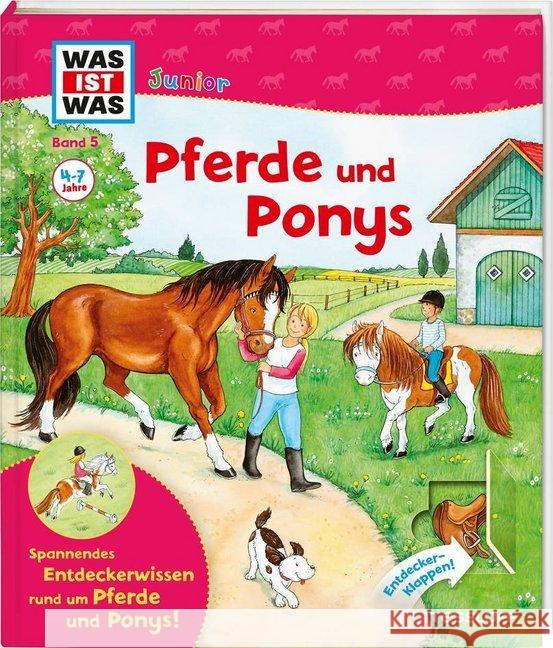 Pferde und Ponys : Spannendes Entdeckerwissen rund um Pferde und Ponys!. Ferien auf dem Reiterhof Braun, Christina 9783788622015 Tessloff - książka