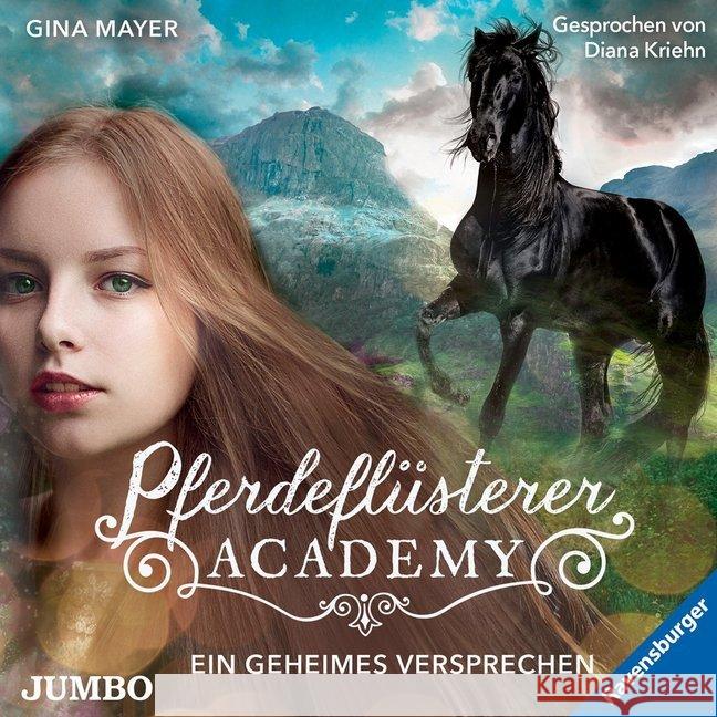 Pferdeflüsterer-Academy - Ein geheimes Versprechen, 2 Audio-CDs : CD Standard Audio Format, Lesung Mayer, Gina 9783833738456 Jumbo Neue Medien - książka