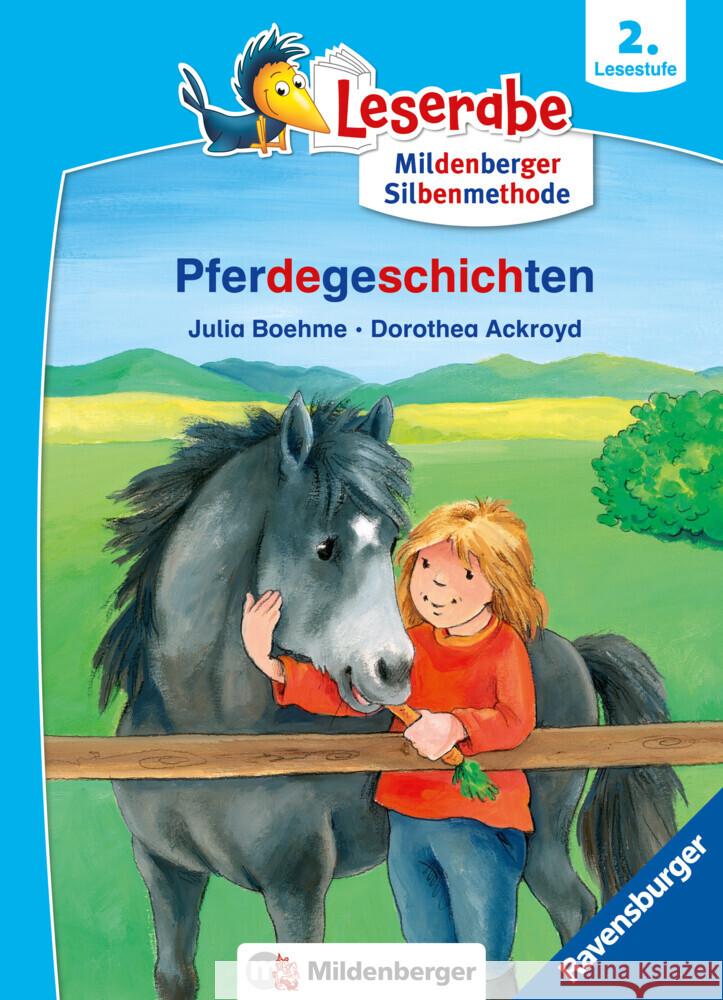 Pferdegeschichten - Leserabe ab 2. Klasse - Erstlesebuch für Kinder ab 7 Jahren (mit Mildenberger Silbenmethode) Boehme, Julia 9783473462742 Ravensburger Verlag - książka