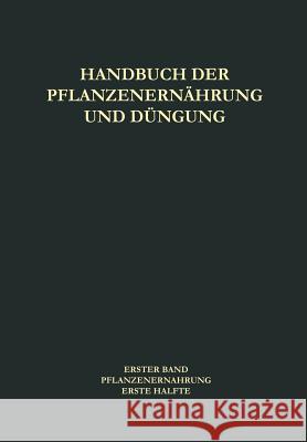 Pflanzenernährung Arnon, D. I. 9783709182215 Springer - książka