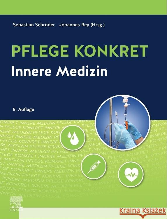 Pflege konkret Innere Medizin  9783437269653 Elsevier, München - książka