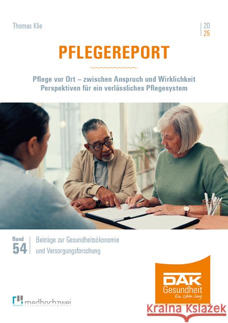 Pflegereport 2025 Klie, Thomas 9783988001535 Medhochzwei - książka
