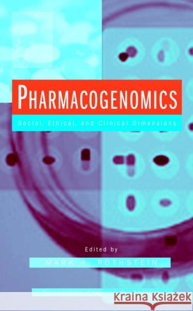 Pharmacogenomics Rothstein, Mark A. 9780471227694 Wiley-Liss - książka