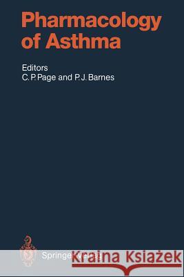 Pharmacology of Asthma Clive P. Page Peter J. Barnes A. G. Alexander 9783642758577 Springer - książka