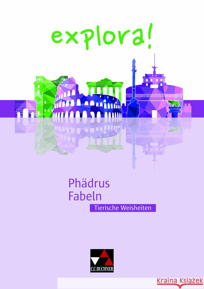 Phädrus, Fabeln Hesse, Godehard, Keip, Marina, Laumen, Britta 9783661432052 Buchner - książka