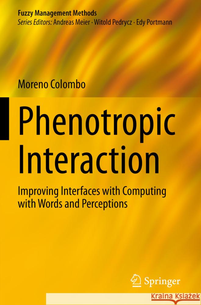 Phenotropic Interaction Colombo, Moreno 9783031428210 Springer - książka