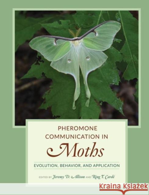 Pheromone Communication in Moths: Evolution, Behavior, and Application Jeremy D. Allison Ring T. Carde 9780520278561 University of California Press - książka