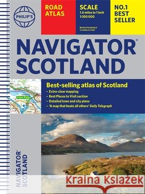 Philip's Navigator Scotland Philip's Maps 9781849075459 Octopus Publishing Group - książka