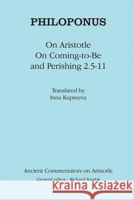 Philoponus: On Aristotle 